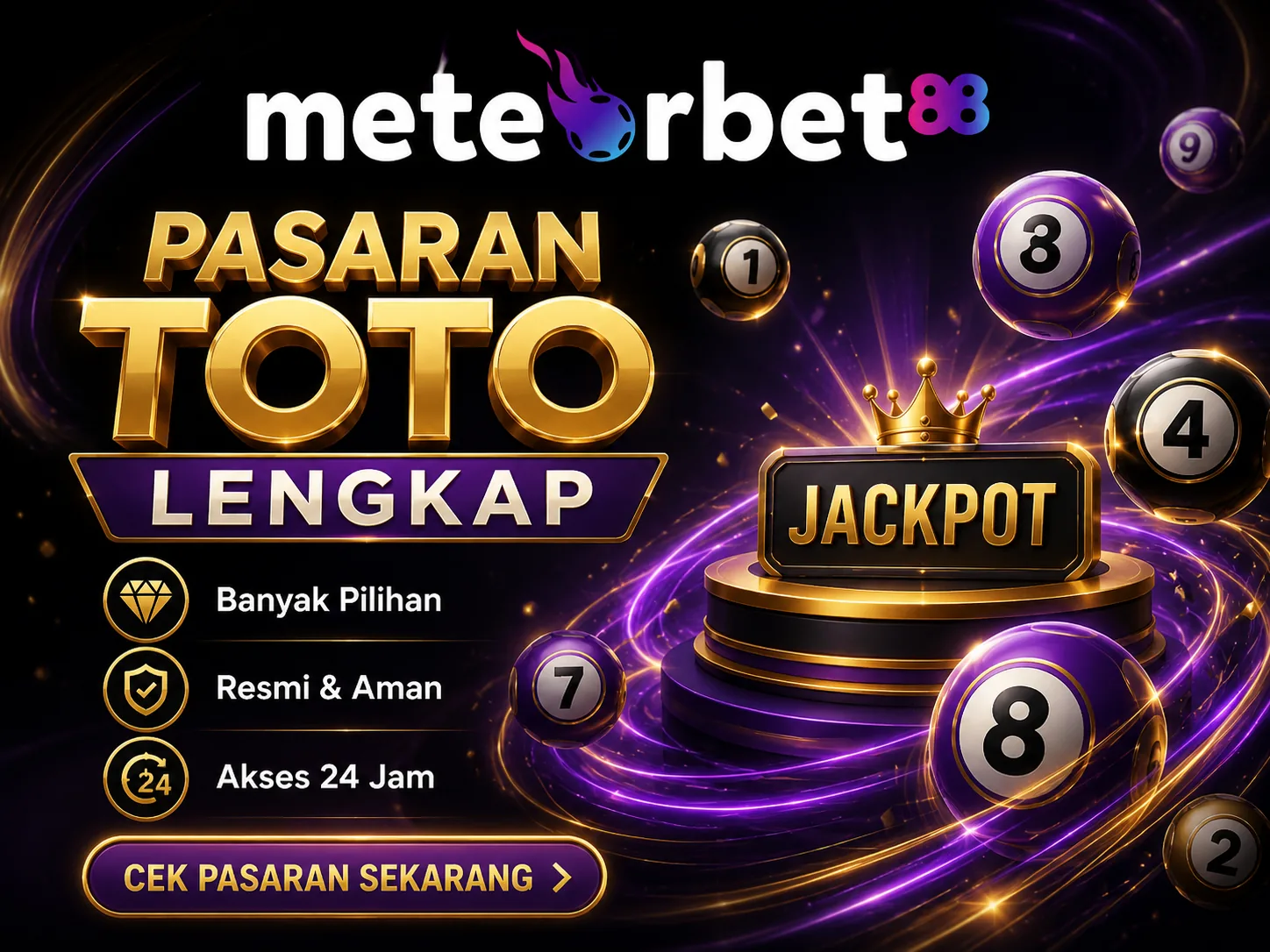METEORBET88 Portal Brand & Akses Resmi Barthescup